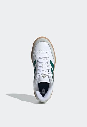 Tenis Lifestyle Blanco-Verde-Gris adidas Performance Courtblock
