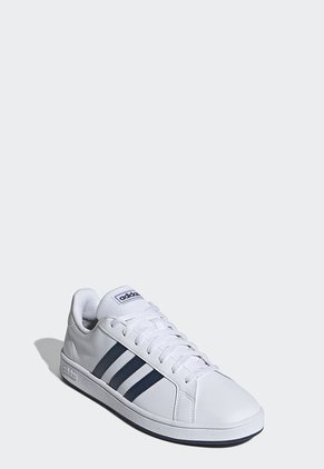 Tenis Running Blanco-Azul Oscuro adidas Performance Grand Court Base