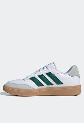 Tenis Lifestyle Blanco-Verde-Gris adidas Performance Courtblock
