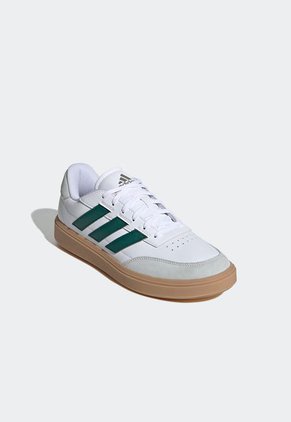 Tenis Lifestyle Blanco-Verde-Gris adidas Performance Courtblock