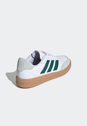 Tenis Lifestyle Blanco-Verde-Gris adidas Performance Courtblock
