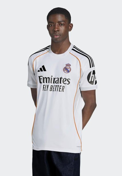 Camiseta adidas Performance Real Madrid Local 25/26 Blanco