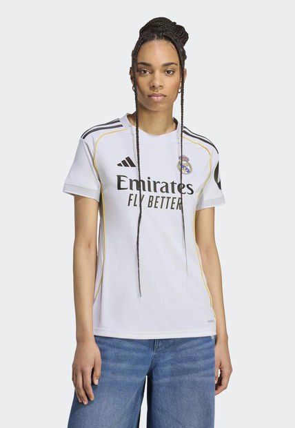 Camiseta adidas Performance Real Madrid Local 25/26 Blanco