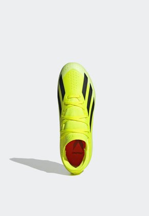 Guayo Amarillo Neón-Negro-Rojo Neón adidas Performance X Crazyfast League FG
