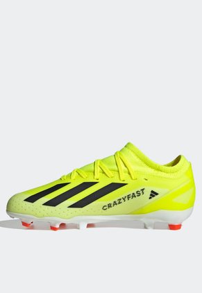 Guayo Amarillo Neón-Negro-Rojo Neón adidas Performance X Crazyfast League FG