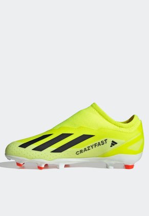 Guayo Amarillo Neón-Negro-Rojo Neón adidas Performance X Crazyfast League FG