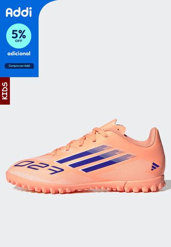 Guayos adidas Performance F50 Club Naranja Neón adidas Performance