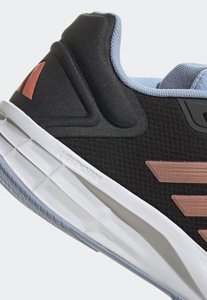 Tenis Running Negro-Blanco-Lila-Salmón adidas Performance Duramo 10