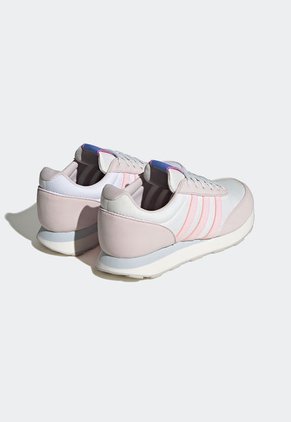 Tenis Lifestyle Blanco-Rosa-Lila adidas Performance Run 60s 3.0