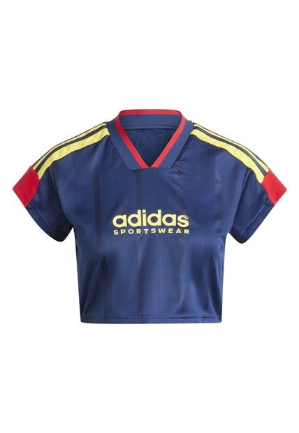 Adidas Performance Camiseta Adidas Mujer W Tiro Np Cro T - Azul Camiseta