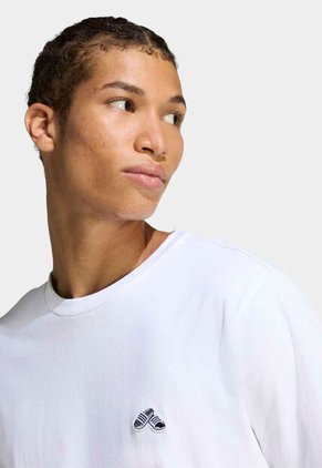 Camiseta adidas Sportswear Graphic Summer Slide Trim Blanco