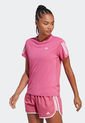 Camiseta Fucsia-Blanco adidas Performance Own The Run de adidas Performance