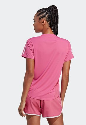 Camiseta Fucsia-Blanco adidas Performance Own The Run