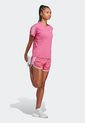 Camiseta Fucsia-Blanco adidas Performance Own The Run de adidas Performance