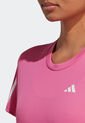 Camiseta Fucsia-Blanco adidas Performance Own The Run de adidas Performance