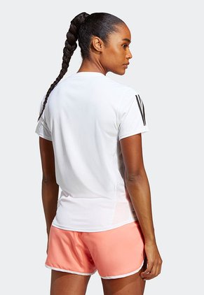 Camiseta Blanco-Negro adidas Performance Own The Run