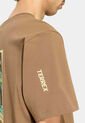 Camiseta adidas TERREX Graphic Camper Café de adidas Performance