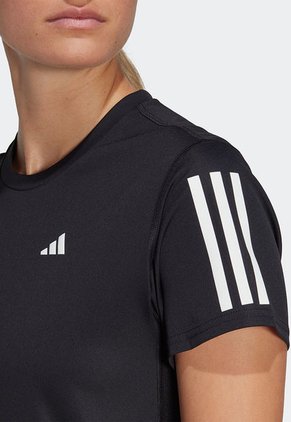 Camiseta Negro-Blanco adidas Performance Own The Run