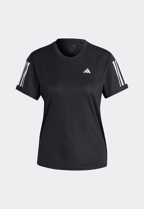Camiseta Negro-Blanco adidas Performance Own The Run