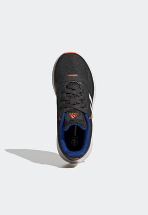 Tenis Running Negro-Blanco-Naranja-Azul adidas Performance Runfalcon 2.0