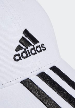 Gorra Blanco-Negro adidas Performance 3 Rayas