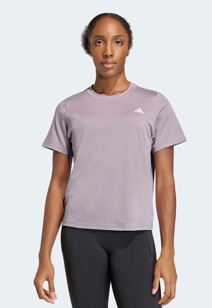 Camiseta adidas Performance Workout Essentials Lila