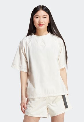 Camiseta Marfil adidas Performance City Scape