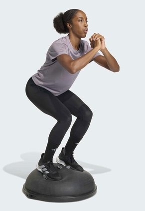 Camiseta adidas Performance Workout Essentials Lila