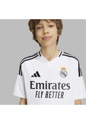 Camiseta Adidas Kids Uniforme Local Real Madrid 24 - Blanco