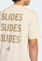 Camiseta adidas Sportswear Summer Slide Multiplicity Beige de adidas Performance
