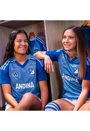 Camiseta Adidas Mujer Local Millonarios FC 2025 - Azul