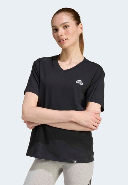 Camiseta adidas Sportswear Summer Slide Negro