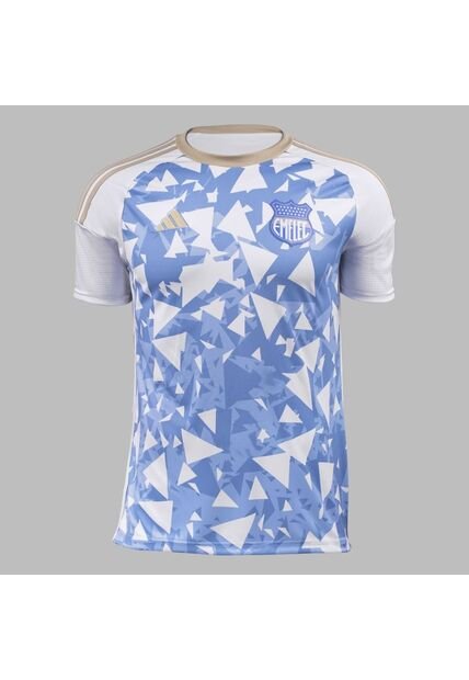 Camiseta Adidas Hombre Visitante Emelec 24 - Blanco-Azul