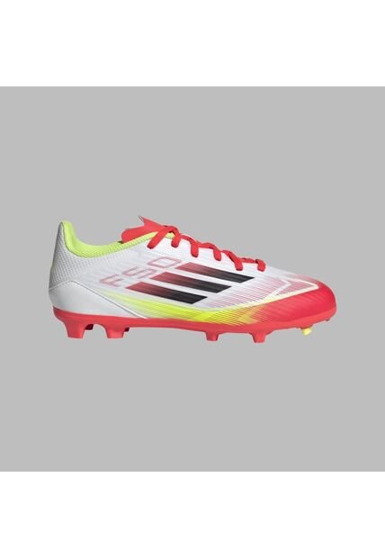 Guayos Adidas Kids F50 League FG/MG-Blanco-Rojo