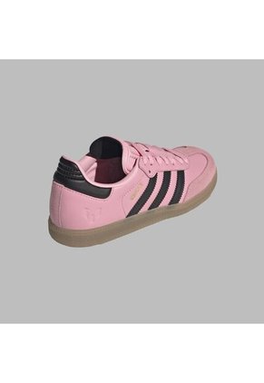 Tenis Adidas Kids Samba Messi Cancha Cubierta - Rosado