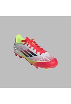 Guayos Adidas Kids F50 League FG/MG-Blanco-Rojo