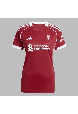Camiseta Adidas Mujer Liverpool FC 25 Home - Rojo - Blanco adidas Performance