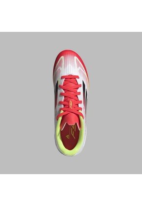 Guayos Adidas Kids F50 League FG/MG-Blanco-Rojo