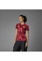 Camiseta Adidas Mujer 2da Alemania 25 (Equipo Femenino)-Rojo de adidas Performance