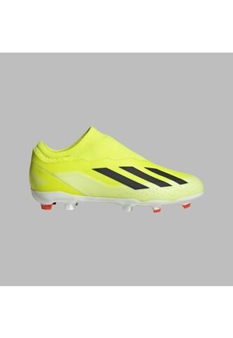 Guayos Adidas X Crazyfast League FG - Amarillo adidas Performance