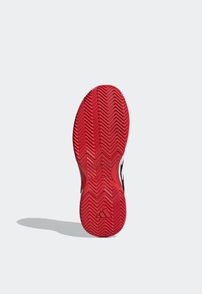 Tenis para Tennis Negro-Blanco-Rojo adidas Performance Court Spec 2