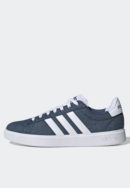Tenis Lifestyle Azul Navy-Blanco adidas Performance Grand Court 2.0