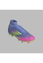 Guayos Adidas Mujer F50 Mid League FG/MG - Azul/ Multicolor de adidas Performance