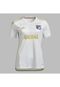 Camiseta Adidas Mujer Visitante Millonarios 2024 - Blanco de adidas Performance
