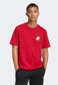 Camiseta adidas Sportswear Snack Cookie Graphic Rojo de adidas Performance