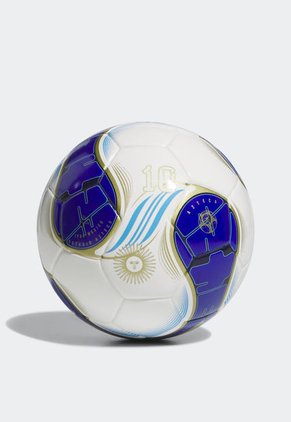 Balón de Fútbol Blanco-Azul-Dorado adidas Performance Messi Mini Ball