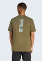 Camiseta adidas Sportswear Graphic Outdoor Mountain Biking Verde Oliva de adidas Performance