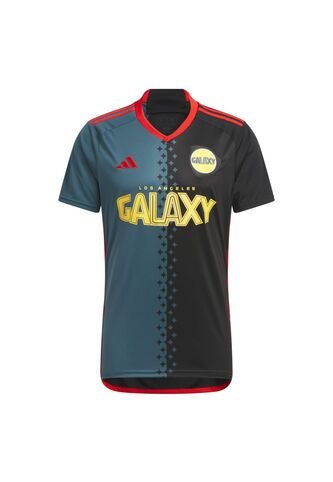 Adidas Performance Camiseta Adidas Hombre LA Galaxy - Negro-Azul Camiseta adidas Performance