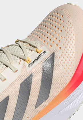 Tenis Running Marfil-Coral-Plateado adidas Performance Adizero SL