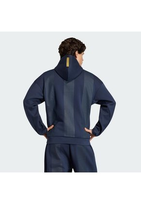 Chaqueta Fútbol Azul Adidas Z.N.E. Hombre
